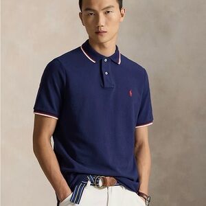 NWT Polo by Ralph Lauren Men's Navy Polo Shirt Classic Fit